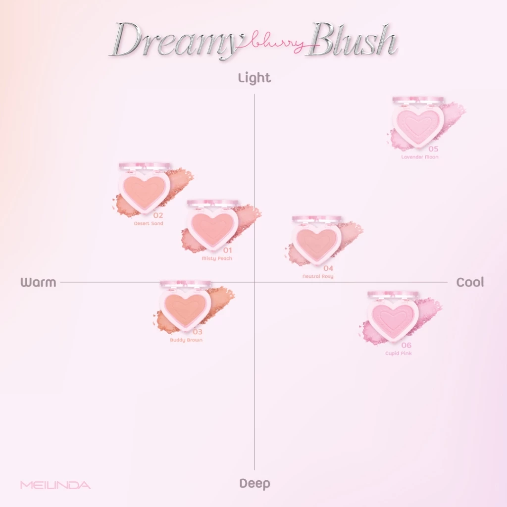 Meilinda Dreamy Blurry Blush MC5109 thumbnail 8