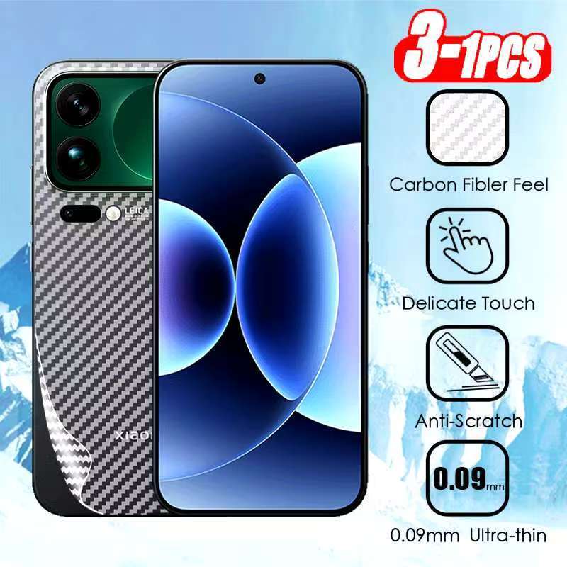 Xiaomi 17Proตรงรุ่น(ส่งในไทย)ฟิล์มหลังลายเคฟล่าXiaomi17/Xiaomi 17 Pro/Xiaomi 17 Pro Maxตรงรุ่น