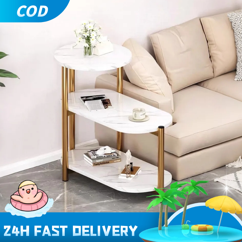 A Fish โต๊ะข้างโซฟา โต๊ะวางของหลายชั้น รวบรวมความประณีตและความเป็นประโยชน์อยู่ในตัวเดียว ดีไซน์ลงตัว สไตล์ลักซ์ชัวรี่