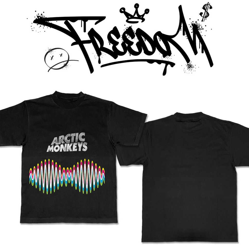 เสื้อพิมลาย เสื้อวง Arctic Monkeys  🎸🐒