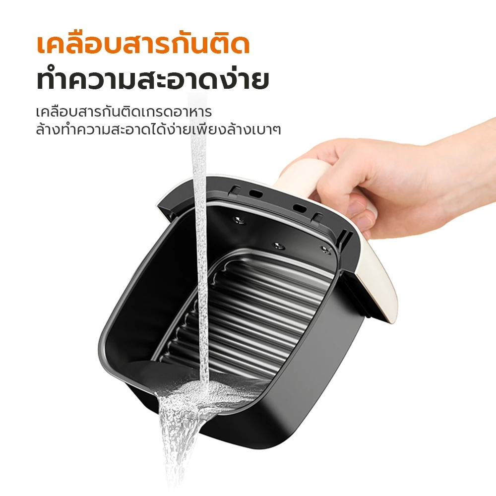 【New Arrival】Gaabor Air Fryer หม้อทอดไร้น้ำมัน ความจุ 2 ลิตร ขนาดกะทัดรัด จัดเก็บง่าย มัลติฟังก์ชั่น สำหรับใช้ในบ้าน thumbnail 9