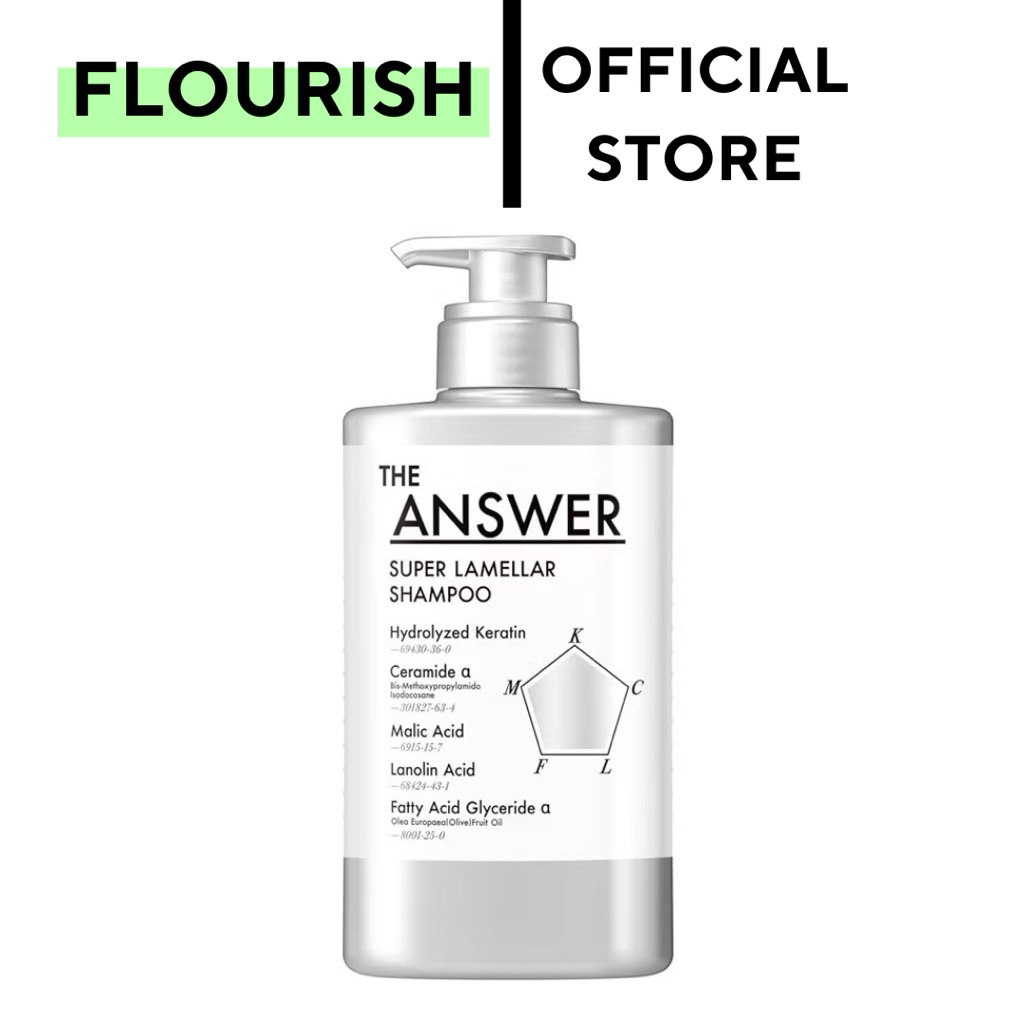 ส่งด่วน‼️Shampoo KAO THE ANSWER SUPER LAMELLAR SHAMPOO กลิ่นเบอร์กามอต