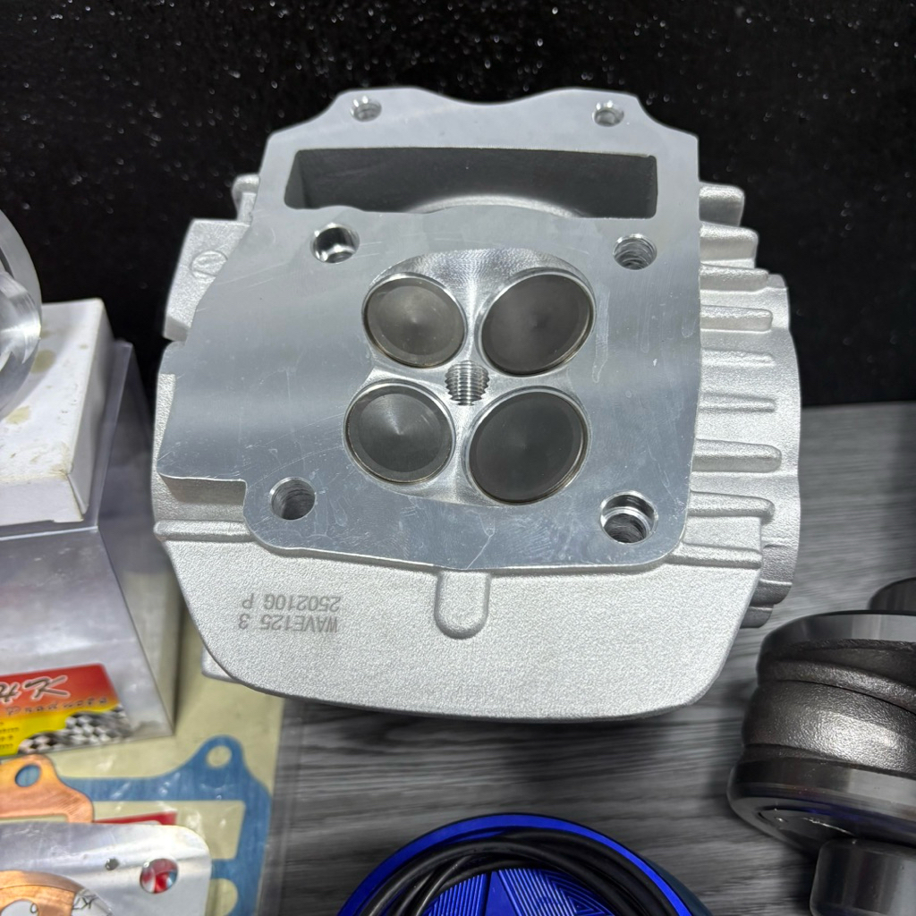 ชุดWAVE125iวาฬ ชัก3 -LED/Msx  4วาล์ว ลูก LHK ขนาด 56-57-59-60-61-62ข้อเหวี่ยง+ปะเก็นมิเนียม[พร้อมส่ง]สินค้าคุณภาพ💯 - รูปที่ 6