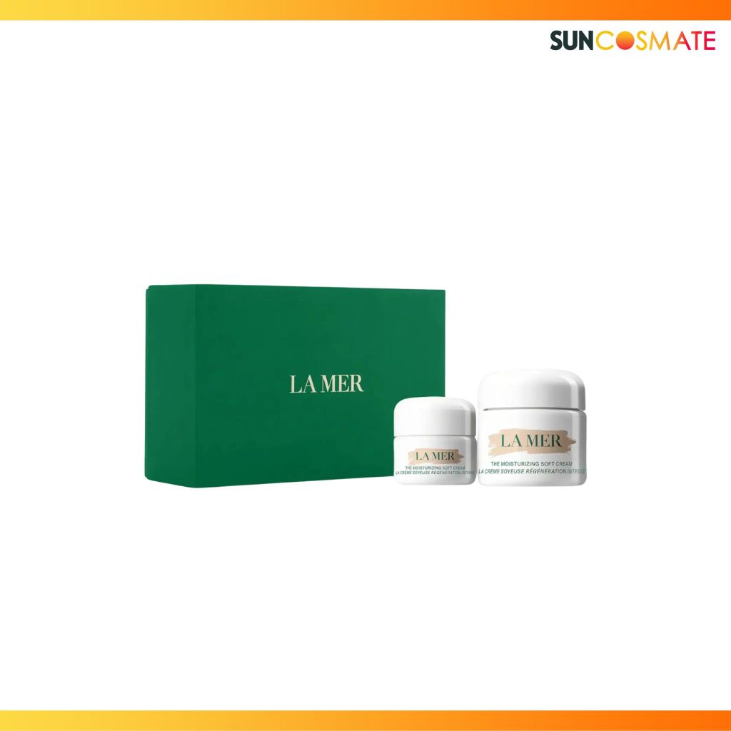 Lamer set moisturizing soft cream 60ml+15ml
