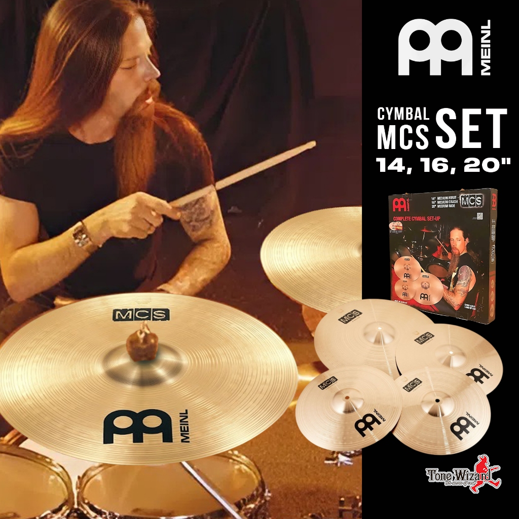 MEINL AA ฉาบชุด "Cymbal Set MCS14 16 20' Hihat | Crash | Ride (14500)