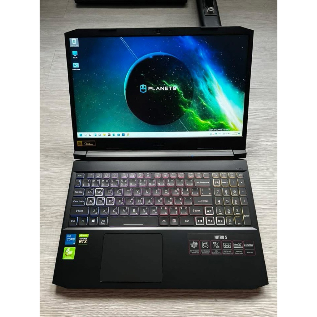 โน๊ตบุ๊คมือสอง เกมมิ่ง Acer i5-11400H
