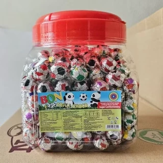 BON FOOTBALL CHOCO ช็อคโกแลตฟุตบอลกระปุก 290-300 เม็ด มีอย. มีฮาลาล