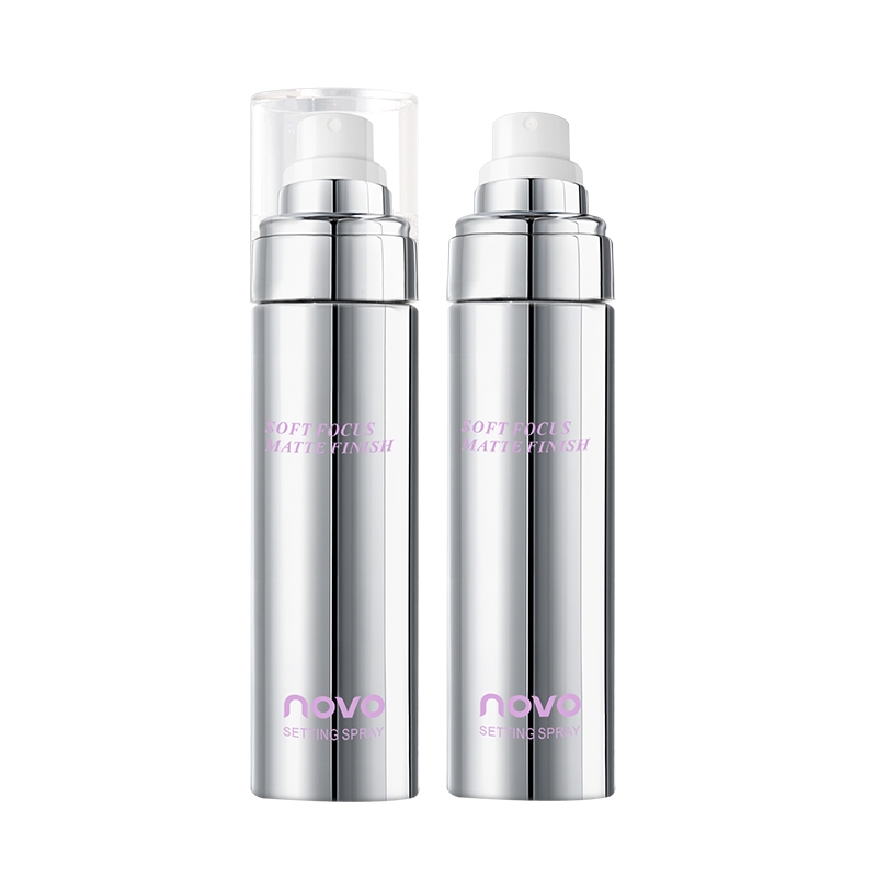 9055 (ใหม่/แท้) NOVO สเปรย์น้ำแร่ ล็อคเมคอัพ ติดทน คุมมัน กันน้ำ 100ml