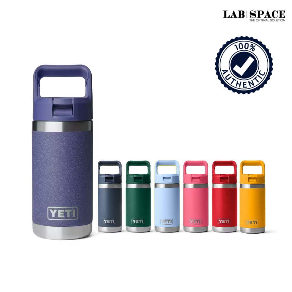 YETI RAMBLER Jr. 12 oz KIDS WATER BOTTLE WITH COLOR-MATCHED STRAW CAP