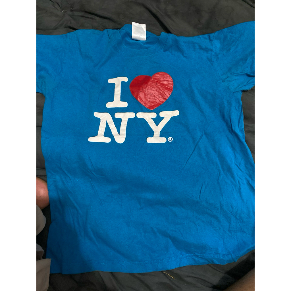 เสื้อI love ny ไซส์L เด็กสเก็ต แนวสเก็ต เฟี้ยวๆ