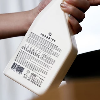 SOGANICS Kitchen Cleaner สเปย์ทำความสะอาดห้องครัว ขจัดคราบมัน เช็ดโต็ะอาหาร เตาไฟฟ้า ไมโครเวฟ 500ml