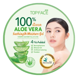 ARRA TOPFACE - Aloe Vera Soothing & Moisture Gel (300g) อาร่า ท็อปเฟซ อะโล เวร่า ซู้ตติ้ง แอนด์ มอยซ์เจอร์ เจล