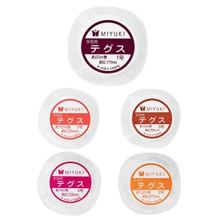 Miyuki Dura-Line Strong Beading Thread เอ็นร้อยลูกปัด สำหรับทำสร้อย ข้อมือ (ไม่ยืด) Made in japan