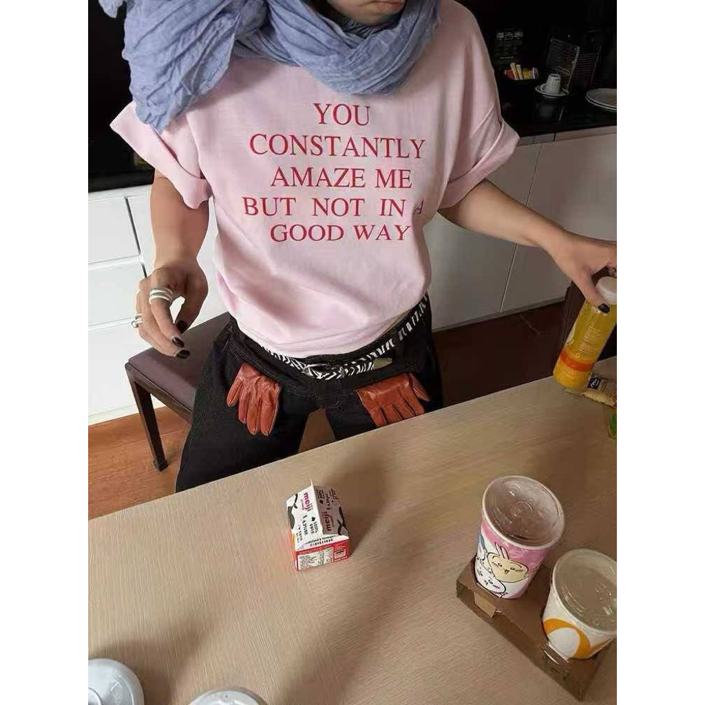 เสื้อยืดโอเวอร์ไซส์ TAG : WG.WE งานสกรีนหน้า ผ้าดี ใส่สบาย แมตช์ง่ายใส่ได้ตลอด ไม่มีตกเทรนแน่นอนค่ะ - รูปที่ 5