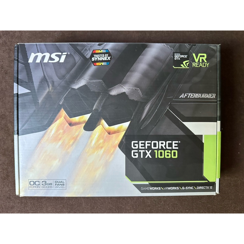 กล่องการ์ดจอเปล่า MSI geforce gtx 1060