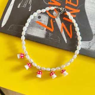 สร้อยเห็ด (มุกเทียม) พร้อมส่ง