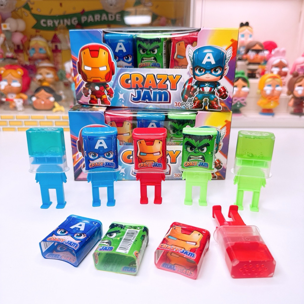เมจิกเยลลี่เเคนดี้ผลไม้ 4 รส เจลเยลลี่ <1 กล่อง 30 ชิ้น>