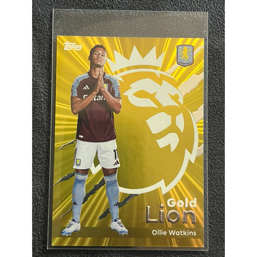 Topps Gold Lion Ollie Watkins