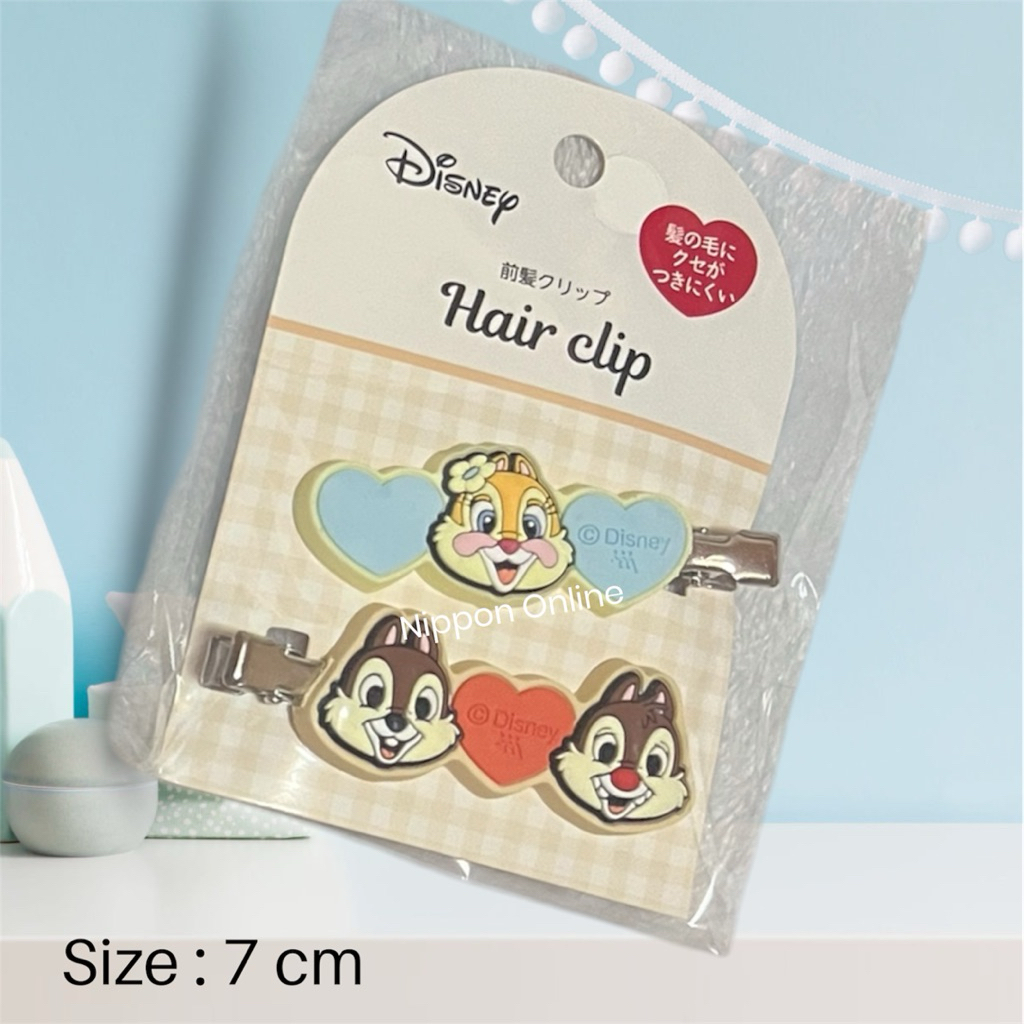 พร้อมส่งจากไทย  ลิขสิทธิ์แท้  Disney Hair Clips    กิ๊บติดผม นำเข้าจากญี่ปุ่น