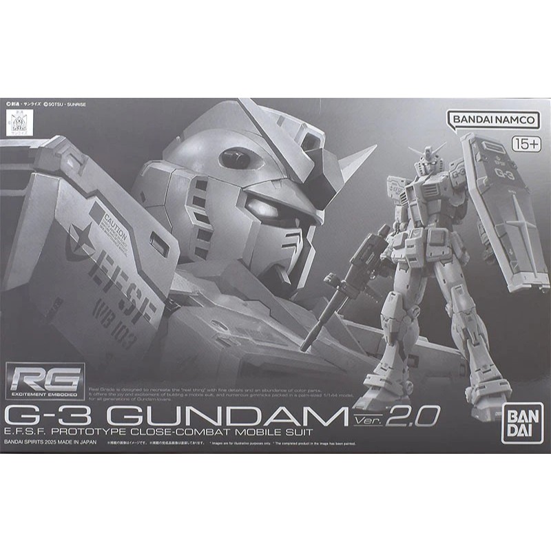 (พร้อมส่ง) RG 1/144 G-3 Gundam Ver.2.0