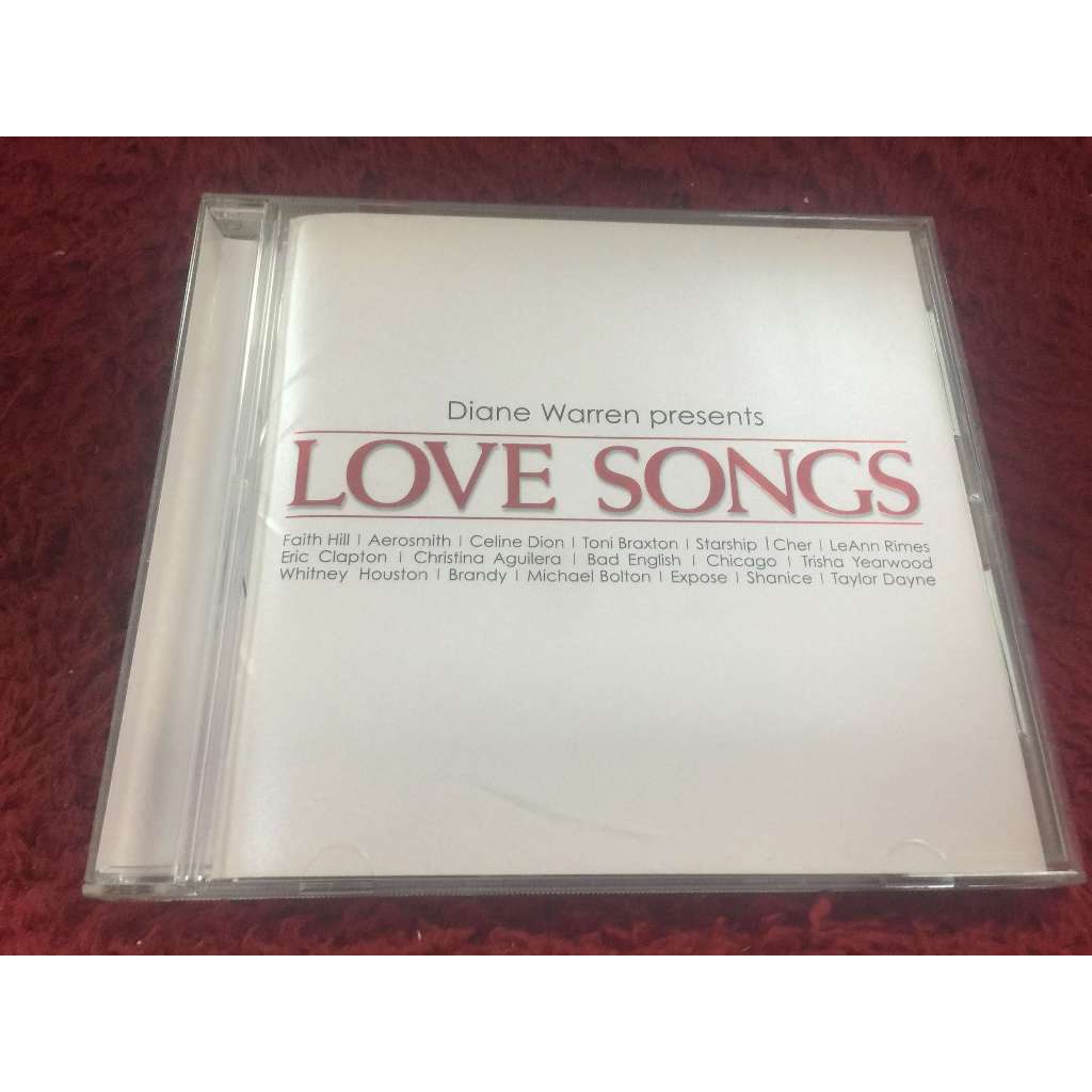 CD Diane Warren – Diane Warren Presents Love Songs สภาพตามรูปปก ZA161-21