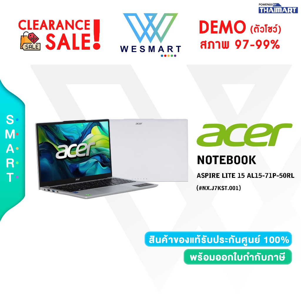 #Demo Acer Aspire Lite 15 AL15-71P-50RL (NX.J7KST.001) : i5-12450H/Windows 11+Office 2024/Warranty 1