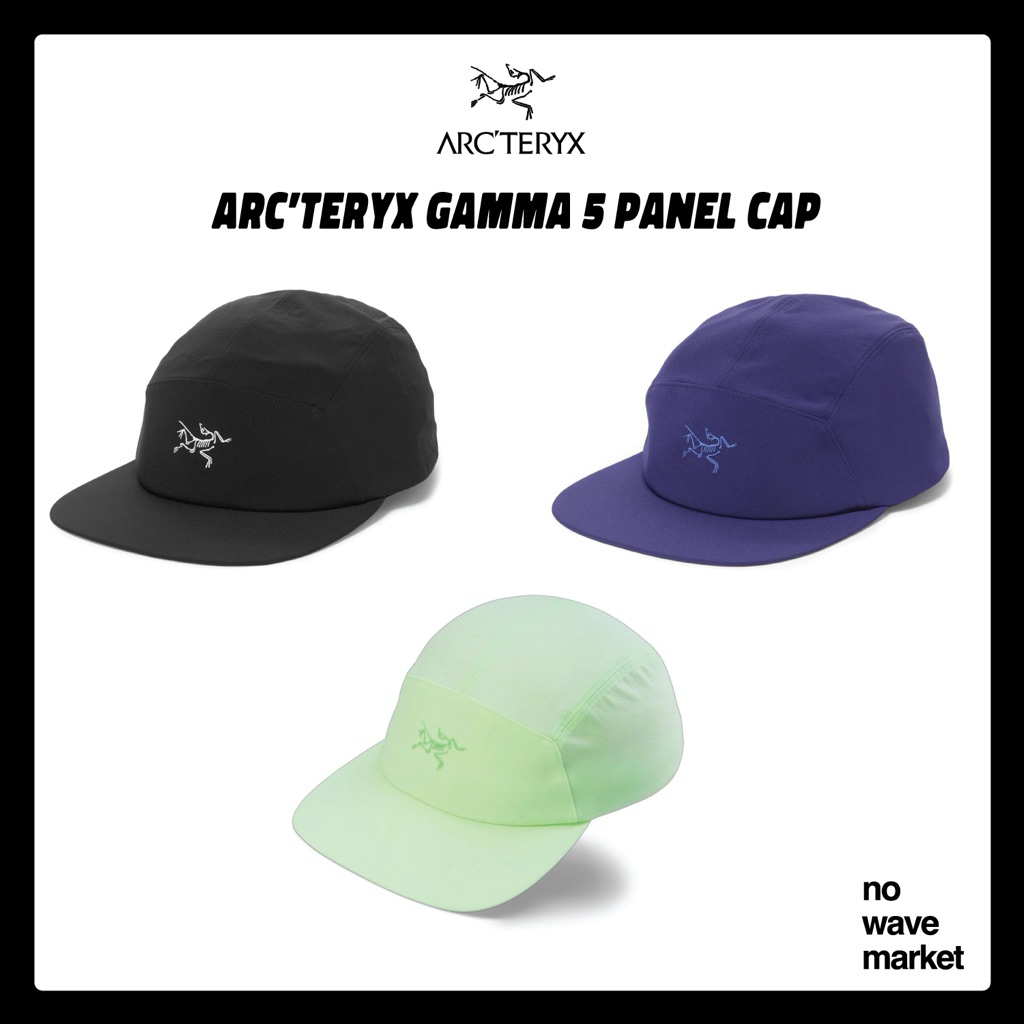 (สินค้าพร้อมส่ง) หมวก Arc’teryx Gamma 5-Panel Cap ของแท้ 100% ไม่แท้คืนเงิน หมวกวิ่ง Arcteryx
