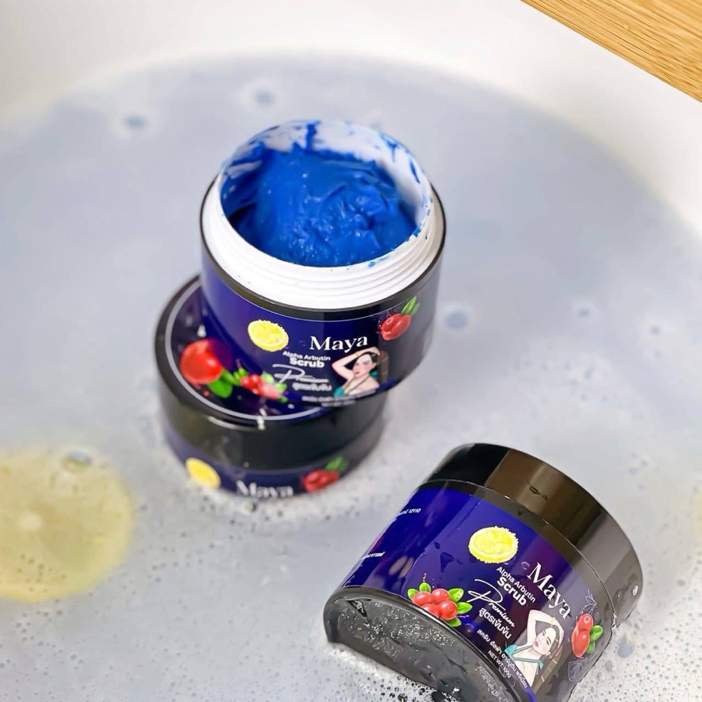 สครับมาญา Alpha Arbutin Scrub💙