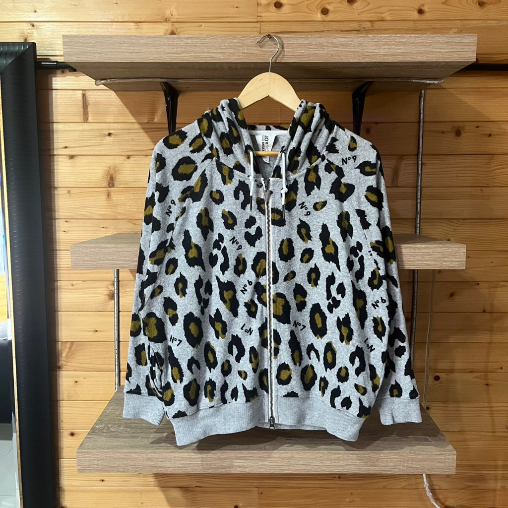 Joyrich Leopard zip up Hoodie