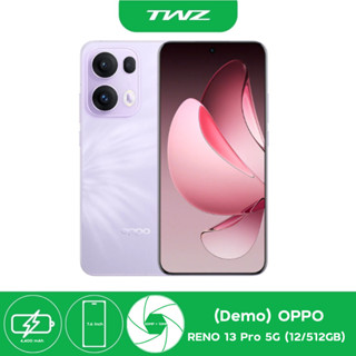 (เครื่องDEMO) OPPO Reno13 Pro 5G 12/512GB แบตเตอรี่ 5,800 mA…