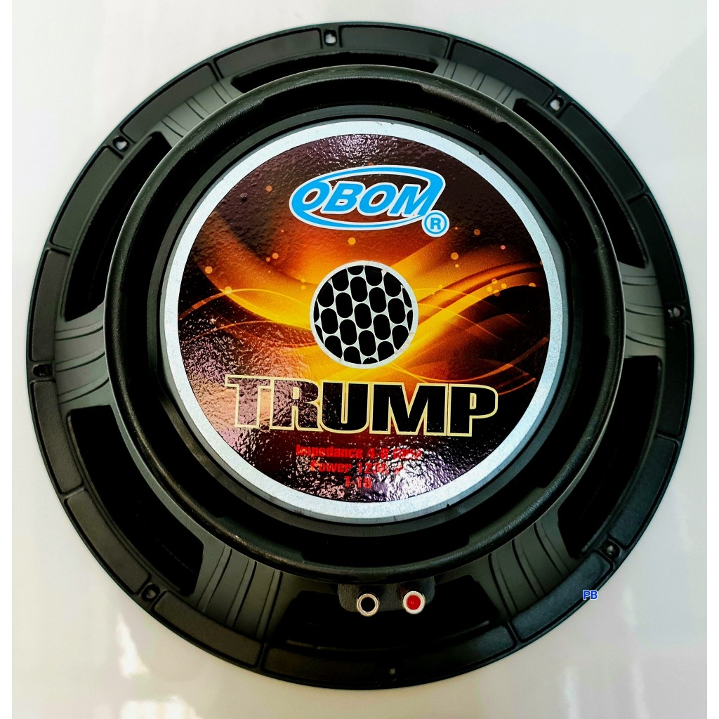 OBOM 18นิ้ว  รุ่น :  TRUMP ดอกลำโพง 18นิ้ว1200w โครงหล่อ ( เดี่ยว )