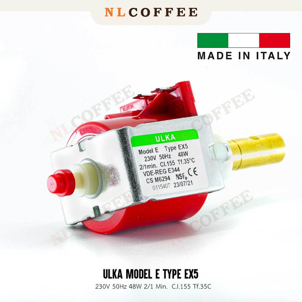 ปั้มน้ำเครื่องชงกาแฟ Ulka : EX5 Made in Italy