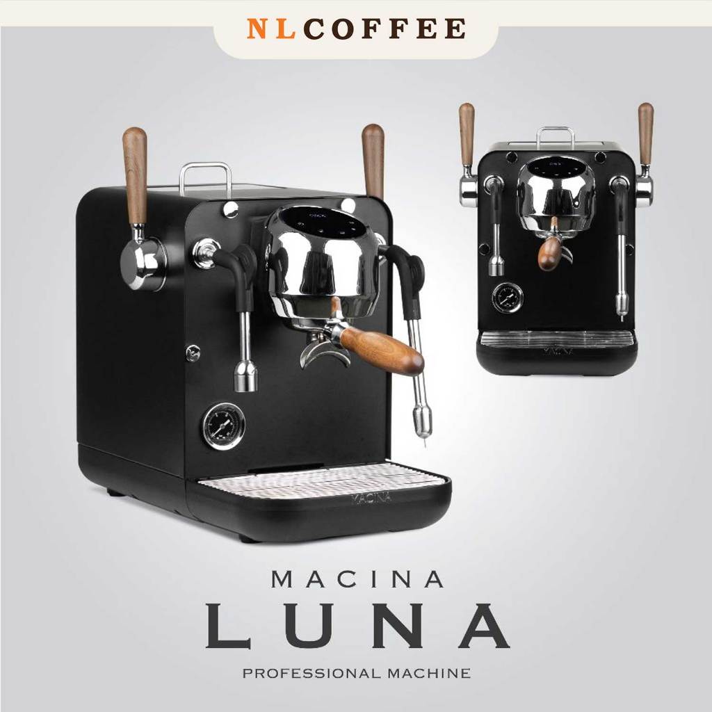 MACINA Luna เครื่องชงกาแฟสด ดีไซน์มินิมอล ระบบ Auto Steam สำหรับ Home Barista และ คาเฟ่ขนาดเล็ก