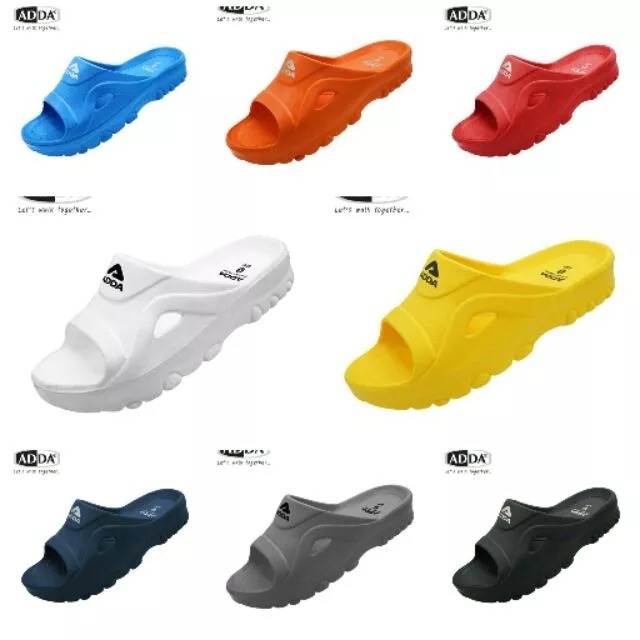 ADDA รองเท้าแตะลำลองแบบสวมผู้ชาย รุ่น 52201M1 (ไซส์ 6-10)