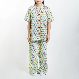 PAUL FRANK ชุดนอนกางเกงขายาวใส่ได้ทั้งชายและหญิง JULIUS MONSTERS GANG PANTS SET