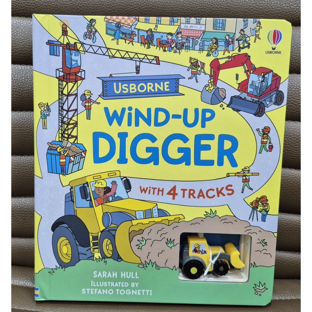 Wind-up Digger by Usborne book