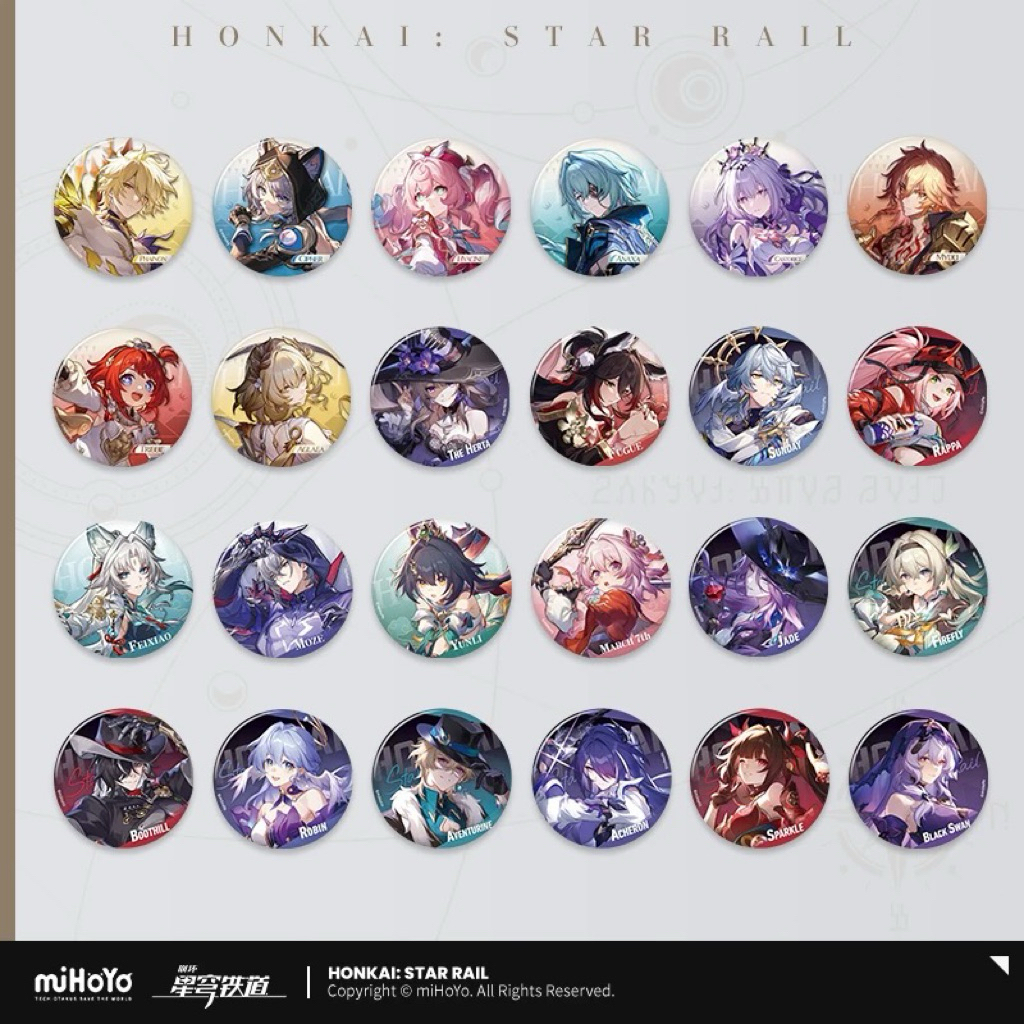 [พร้อมส่ง] official แท้ Castorice/Herta/Sunday/Archeron Honkai star rail Mihoyo