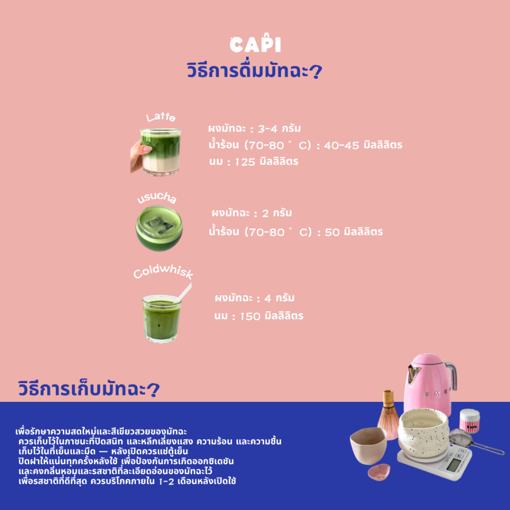 Capi Hoshi Blend Japanese Ceremonial Grade Matcha Rich Umami Vibrant Green from Uji 80g ราคา ถูกที่สุด ดีลบีเคเค แกลเลอรีภาพที่ 3