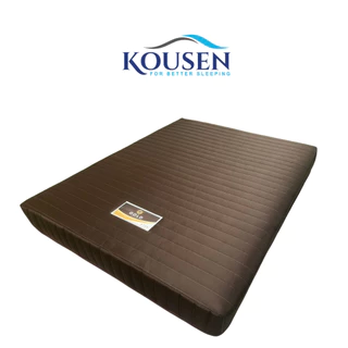 Kousen ที่นอนสปริง คุณภาพระดับโรงแรมหรู รุ่น Iris ผ้าแจ็คการ์ดคัดพิเศษ สีเทา ความหนา 9นิ้ว นุ่มแน่น
