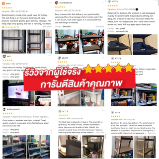 Homemark ชั้นวางของ 3/4/5ชั้น วางไมโครเวฟ ของใช้ โชว์สินค้า ชั้นวางห้องครัว มินิมอล ชั้นวาง ชั้นเหล็ก ชั้นวางของ Shelves