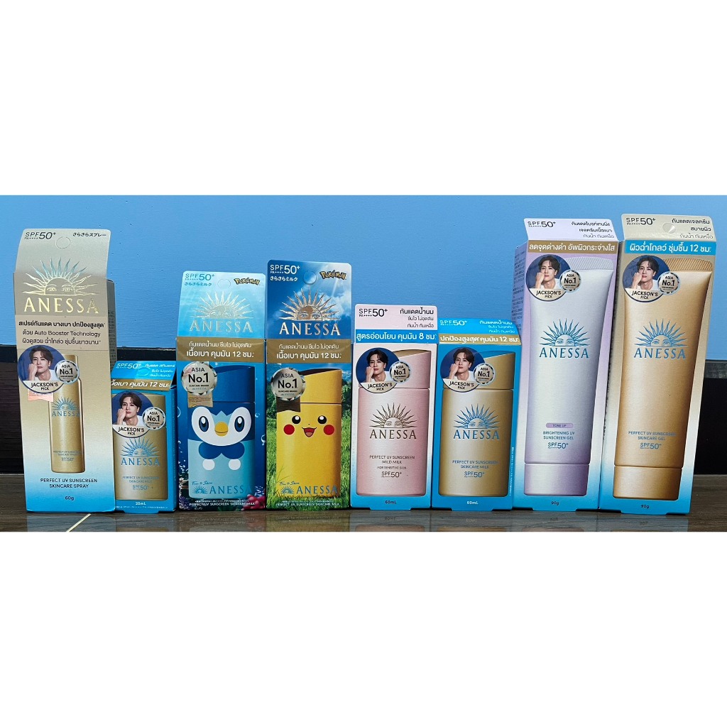 Anessa 🌟แท้ 100% NEW!! 🎀ผลิต2025 exp2028⚡️สูตรใหม่⚡️ 🚨แท้💯ฉลากไทย♨️กันแดด อเนสซ่า sunscreen