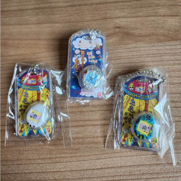 พวงกุญแจ กล่องทามาก็อตจิจิ๋ว l Tamagotchi Mini Package Keychain