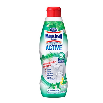 มาจิคลีนแอคทีฟ น้ำยาล้างห้องน้ำ 700-750 มล. (ขวด) - รูปที่ 2