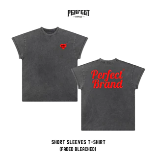 oversized Tank Top แขนตัด คอฟิต (ผ้าฟอก) - PERFECTBRAND