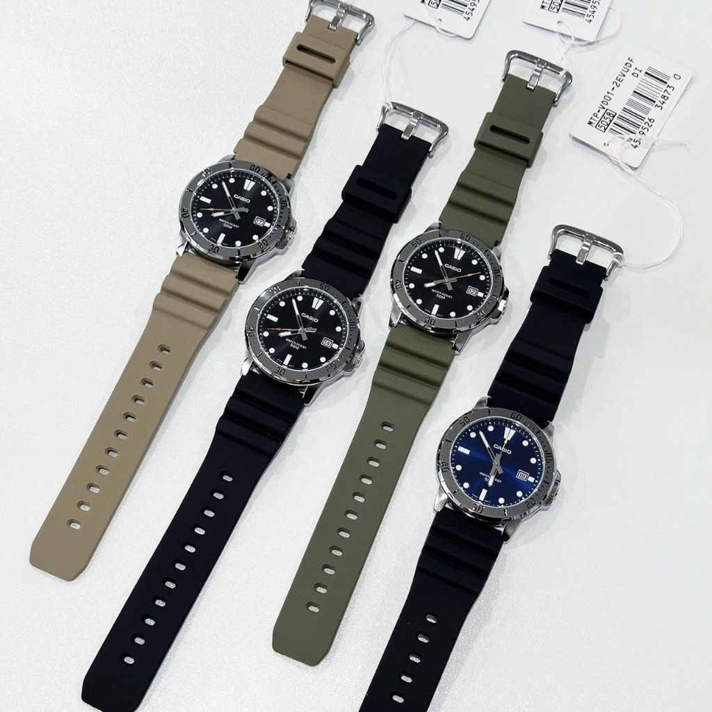 Casio Standard นาฬิกาข้อมือ รุ่น MTP-VD01 (MTP-VD01-1E,MTP-VD01-2E,MTP-VD01-3E,MTP-VD01-5E)