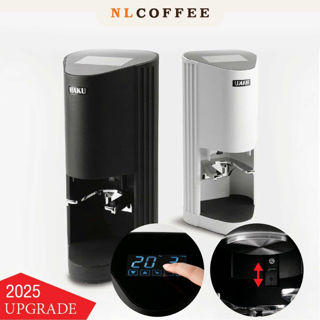 เครื่องแทมป์กาแฟอัตโนมัติ (2025 Upgrade) Haku Autotamp Machine (58/58.5mm) NLCOFFEE