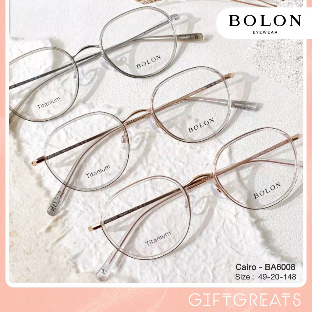 BOLON Cairo BA6008 - FW24 Bolon Eyewear กรอบแว่นตา โบลอน giftgreats