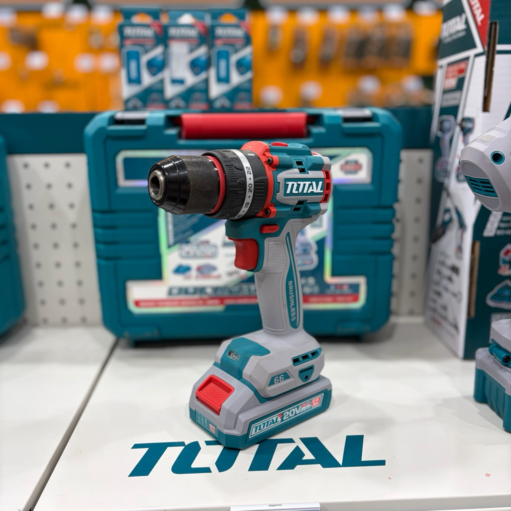 TOTAL สว่านกระแทกไร้สาย #TIDLI20668