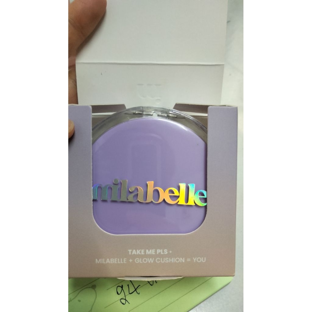 คุชชั่น milabelle เบอร์ BOO  ผิวขาว (ลองใช้ไปไม่ถึง 5 ครั้ง)