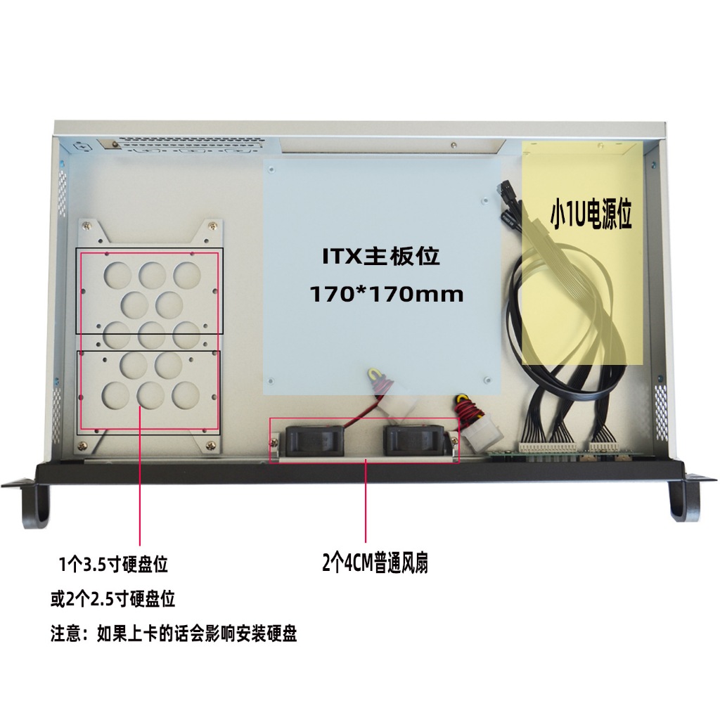 เคส แร็ค 1U 1.2U 1U250 1.2U250 FLEX ITX RACK CHASSIS SERVER CASE COMPUTER WORKSTATION COMWORK ราคา ถูกที่สุด ดีลบีเคเค แกลเลอรีภาพที่ 9